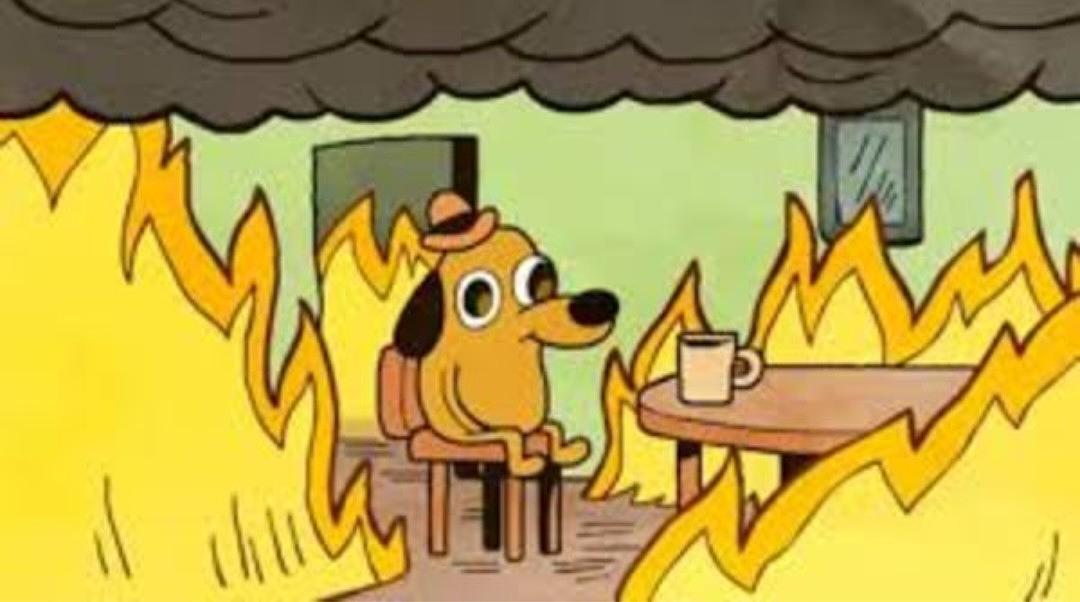 Original This is Fine NFT <script>alert('THIS IS FINE');</script>